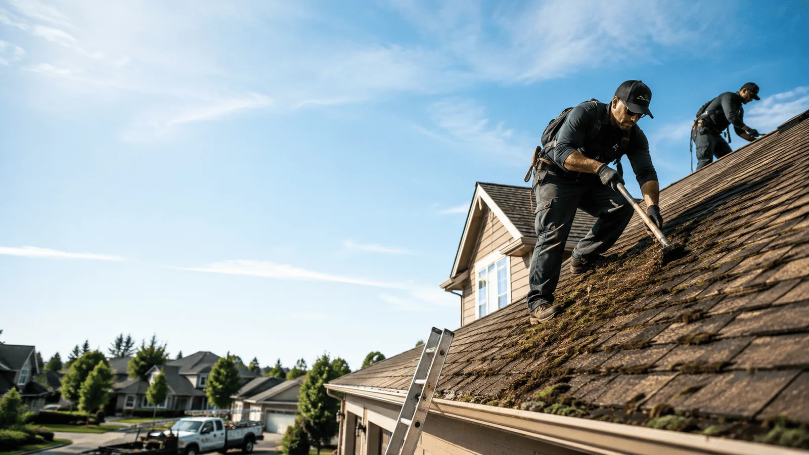 Roof Moss Removal in Orange, NJ near me